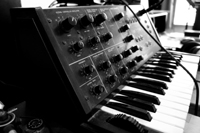 Was your music made with machines?